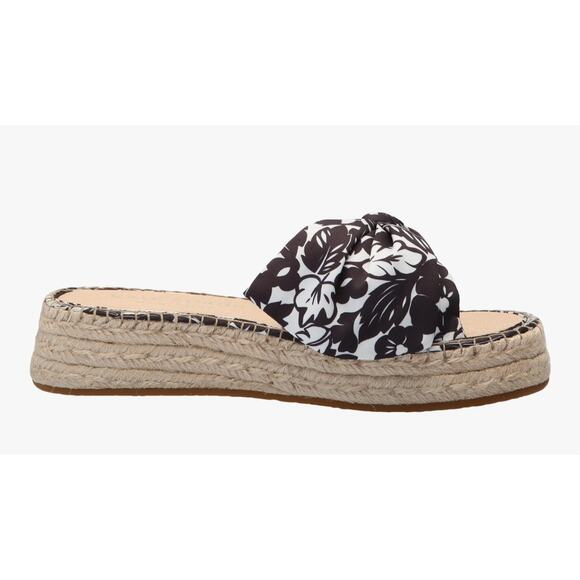 Kate Spade Lucie Tropical Foliage Espadrille - Picture 2 of 6